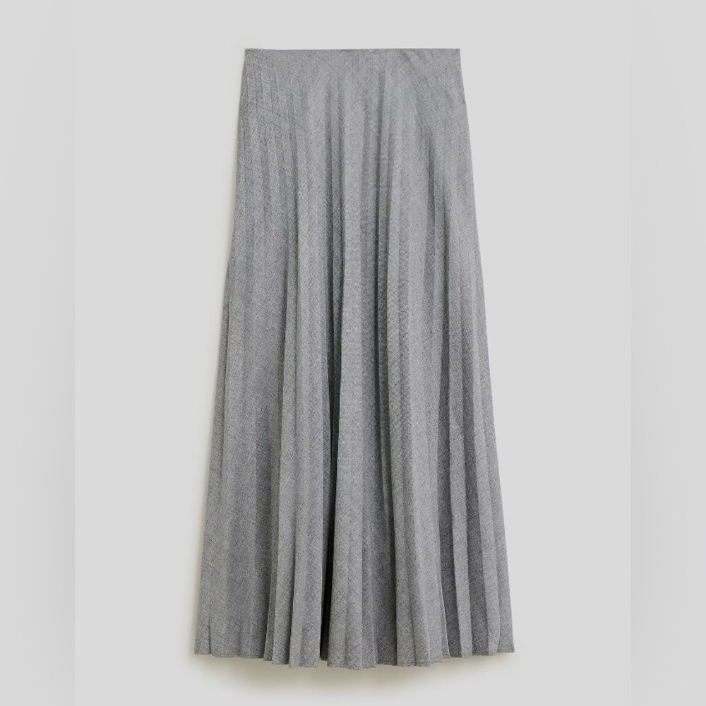 J. Crew Gray Maxi Skirt